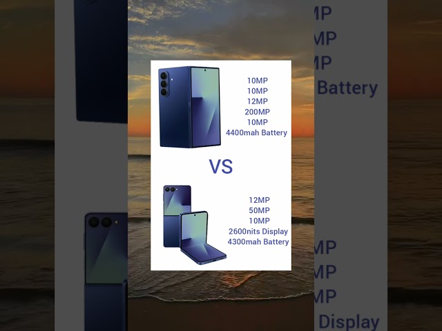 Samsung Galaxy Fold 7 VS Flip 7 #samsungfold7 #samsungflip7 #shorts