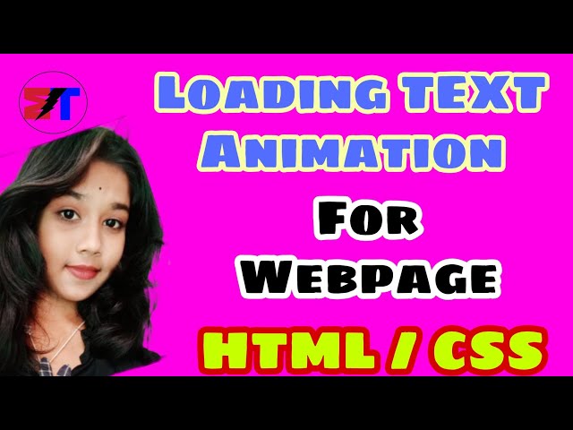 How to create loading animation in HTML & CSS[easy]
