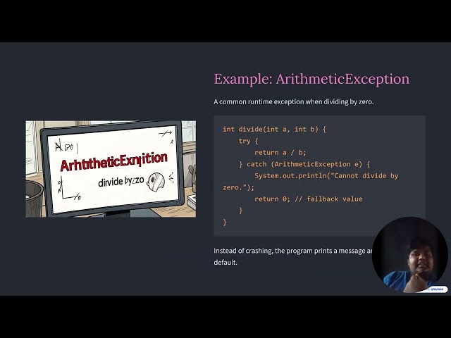 25211A05LM Exception Handling in Java try catch