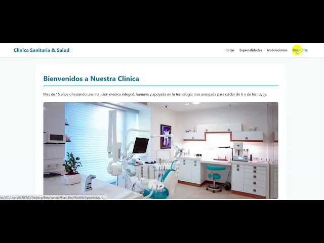 Plantilla para el sector medico con inicio y registro de formulario #html5  #css3  #css7 #html