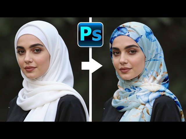 Apply Design on Subject in Photoshop | Easy Photoshop Tutorial