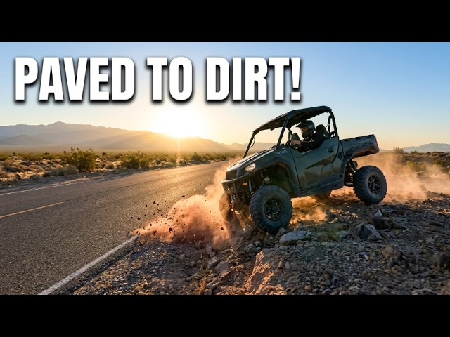 360° VR Speed UTV Up to Spring Mountain Loop in Action Part 1