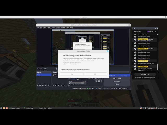 minecraft java stream ip in description