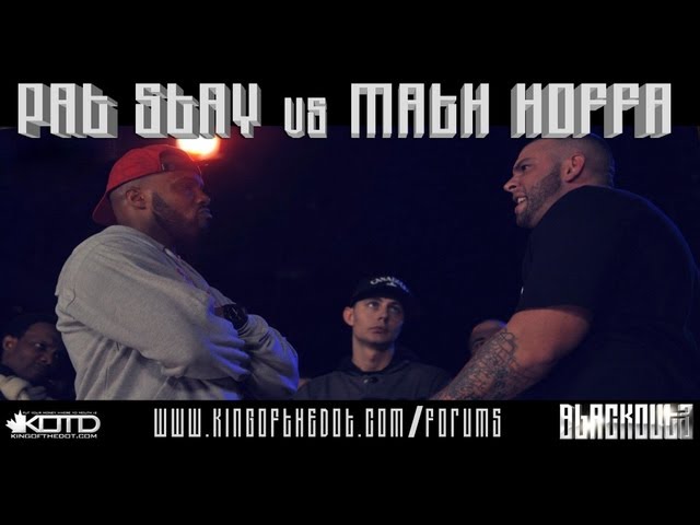 KOTD - Rap Battle - Pat Stay vs Math Hoffa *Co-Hosted by Drake & Maestro Fresh Wes*