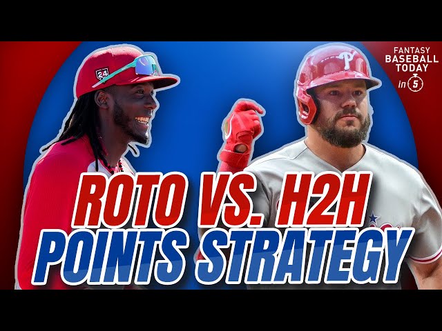 Roto vs. H2H Points Differences & Strategy Talk! | Fantasy Baseball Advice