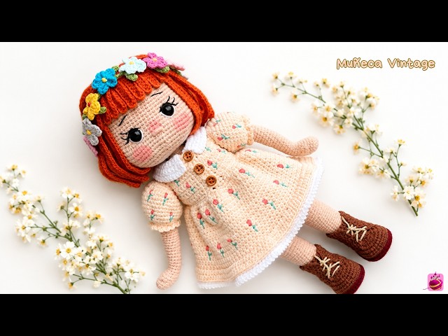 Flora Amigurumi Crochet Doll | For Beginners | Full Step-by-Step Tutorial