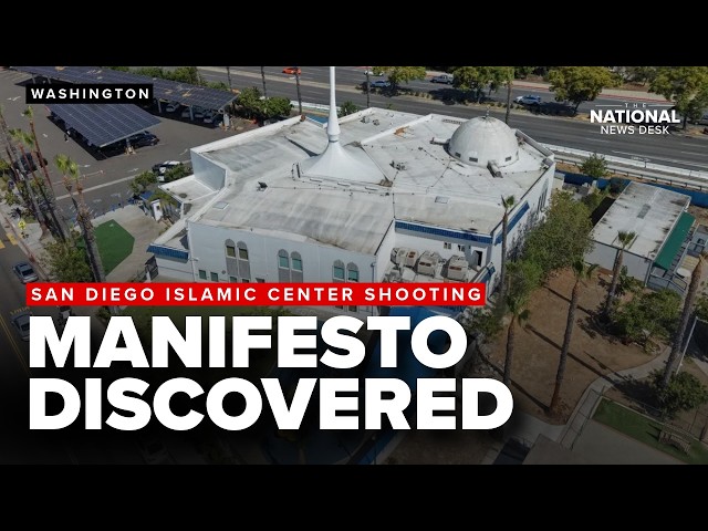 San Diego Islamic Center shooters met online, left manifesto