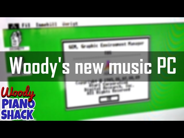 Atari ST unboxing (520 STE) | Woody's new music PC
