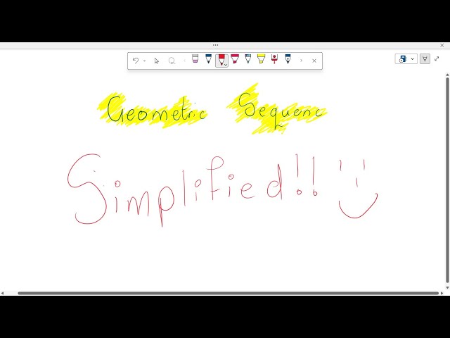 Geometric Sequence Simplified | Intro | grade 12 Mathematics