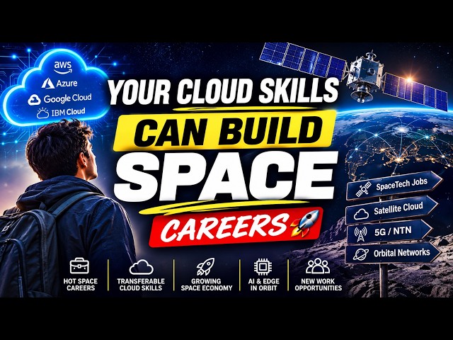 🚀 How Cloud Skills Can Land You a SpaceTech Career | Roles, Skills & Companies Hiring