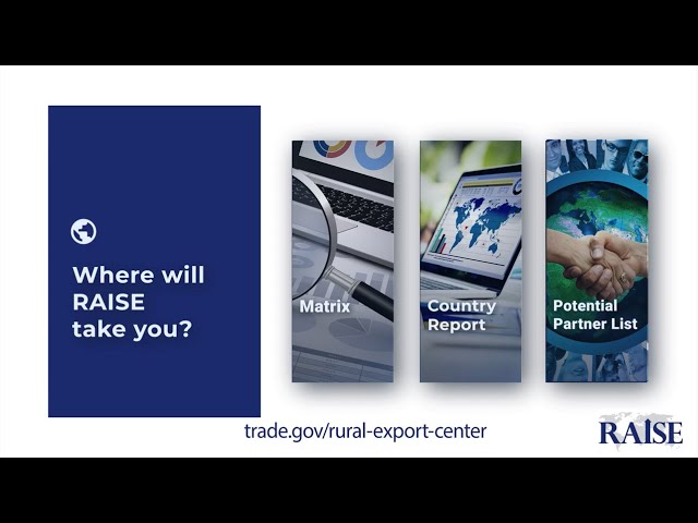 Welcome to the Rural Export Center!