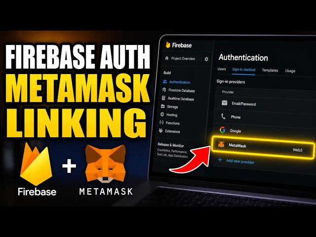 How to setup Firebase Auth with MetaMask wallet linking - Detailed Guide