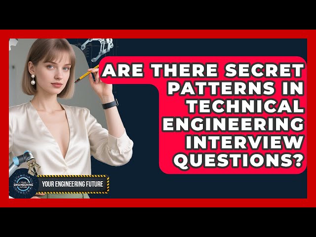 Are There Secret Patterns In Technical Engineering Interview Questions? - Your Engineering Future