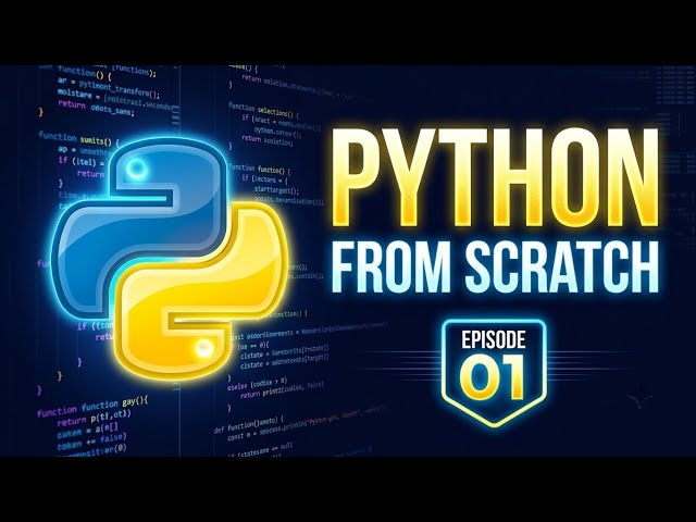 Python Masterclass Ep 1: VS Code Setup, Variables & How Memory Works Behind the Scenes