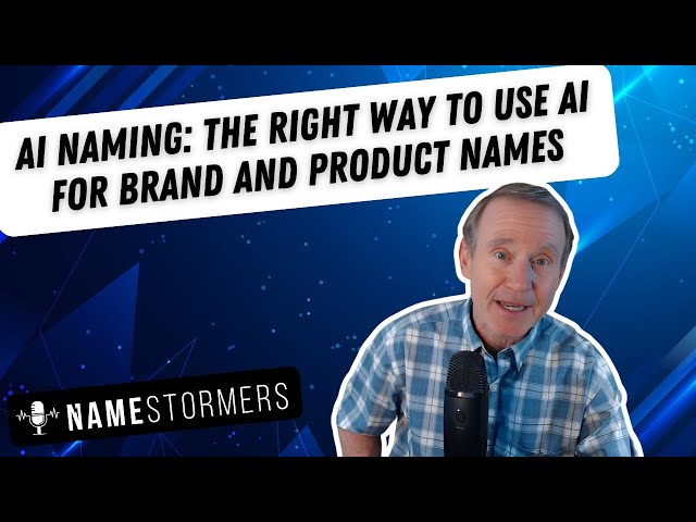 AI Naming: The Right Way to Use AI for Brand and Product Names