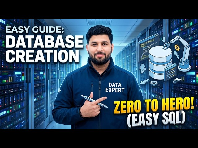 SQL DATABASE BNANE KA SBSE SIMPLE TARIKA | SQL DATABASE CREATION