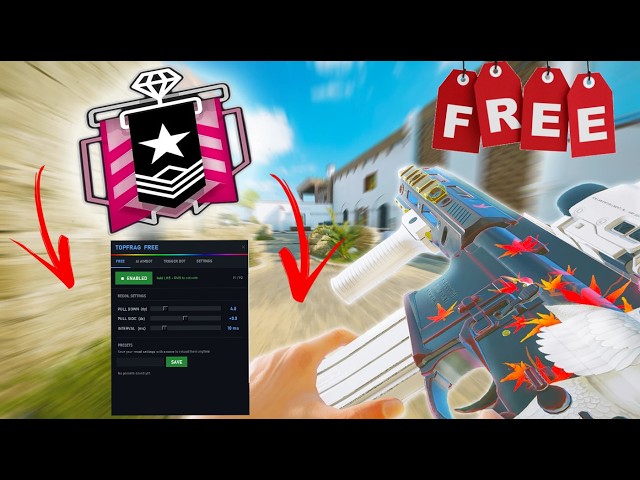 The best FREE Rainbow Six Siege Recoil Script! Undetected 2026!