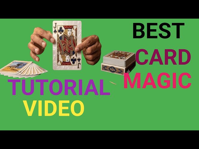 Magic tutorial 1 # 221 new best card magic tutorial video
