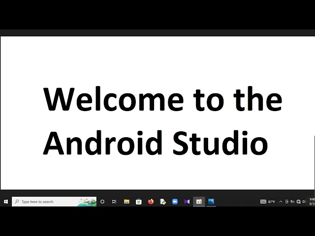 Introduction of Android Studio tutorial A to Z tutorial 2 - Sinhala (New version)