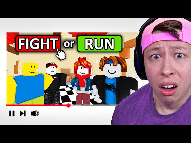 There's a Roblox Game You Play on YouTube... (Reaction)