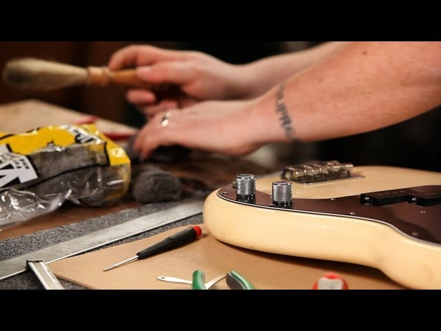 How to Clean a Fender Bass Guitar | Guitar Setup