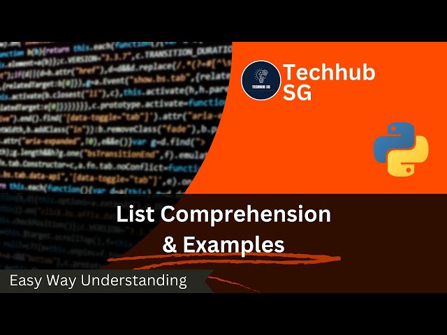 Python List Comprehension & Examples Explained | Day 10 - Python for Beginners