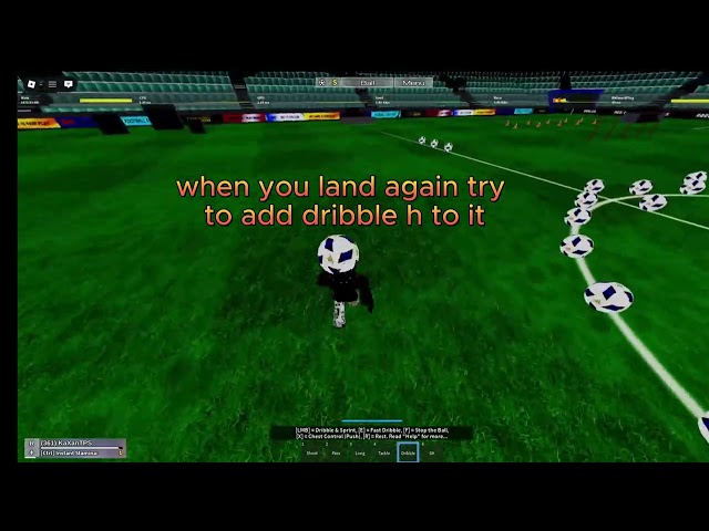 How to do "Air Dribble" in TPS Ultimate Soccer