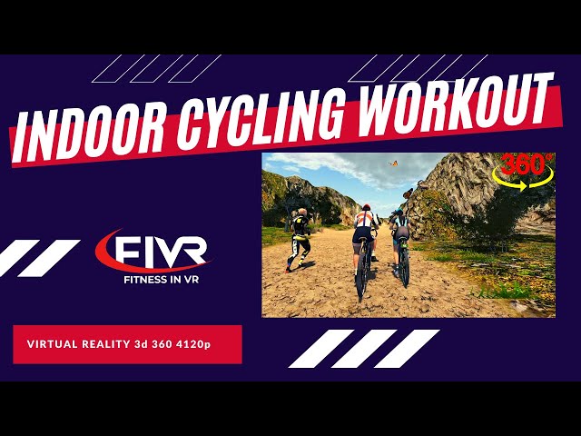 InDoOR CyCling WorkOUt VR || 50 Minutes Descending on Stationary Bike