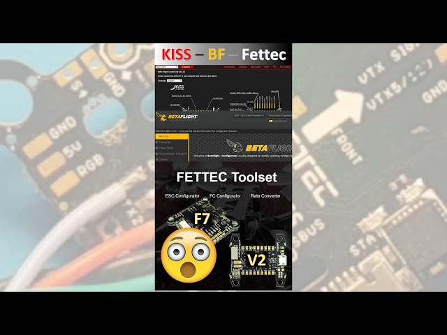 Can You Flash Betaflight to a KISS FC?  |  FETTEC F7 & KISS V2