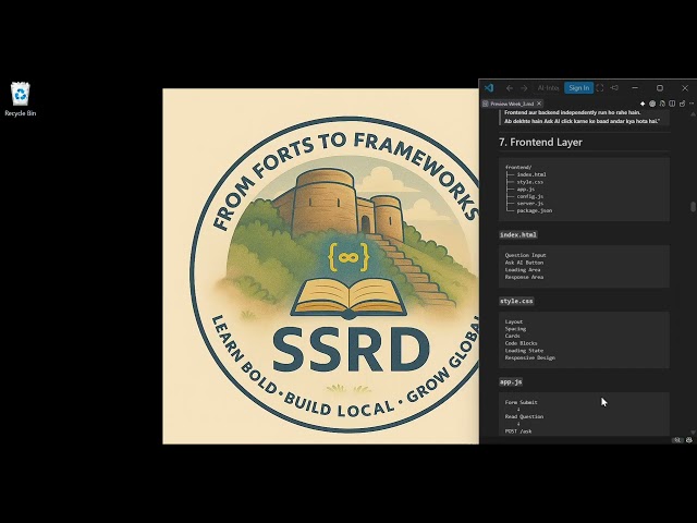 AI Integration Series | Week 3 • Think Like a Software Engineer with Java + Spring Boot | SSRD #ai