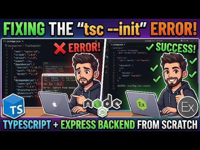 Building a TypeScript + Express Backend from Scratch
