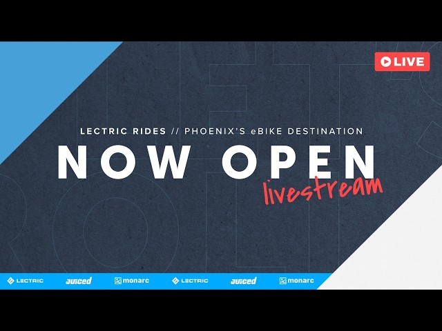 LIVE HAS ENDED Lectric Rides Labor Day Livestream! WIN A FREE eBIKE!