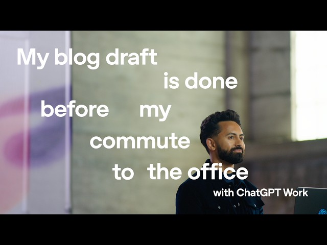 How to Create a Solid Blog Draft With ChatGPT Work | Tutorial