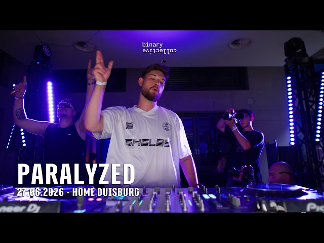 Hard Trance Set by PARALYZED @ Binary Rooftop Rave 27/06/26