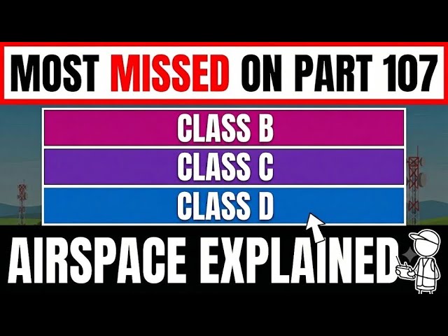 FAA Part 107 Airspace Explained: Pass the Exam on Your First Try (2026)