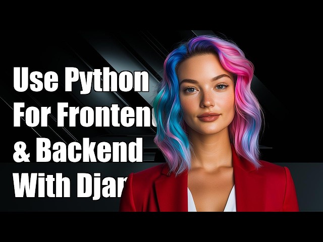 Can you use Python for both front end and back end using Django framework?