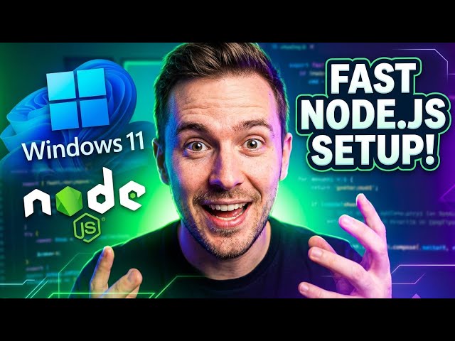 Don't Start Coding Without This: Node.js Windows 11 Setup