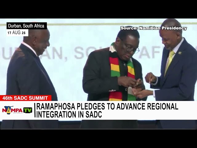 Ramaphosa pledges to advance regional integration in SADC