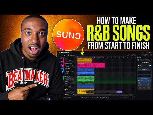 SUNO | How to Make R&B Songs from start to finish