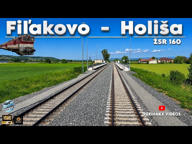 Cabview ► Reconstructed Fiľakovo – Holiša Railway Line 🚧 | May 2026 | 4K