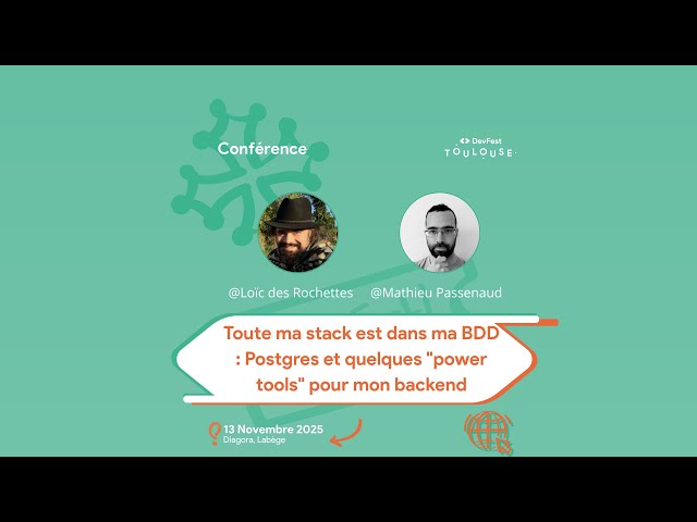 My entire stack is in my Postgres database, and I have a few "power tools" for my backend.