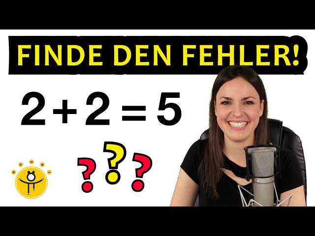 Ist DAS möglich? – 2+2=5 Mathe Beweis 🤯
