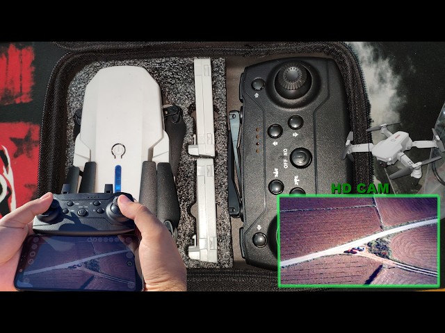 DRONE E88 PRO Un DJI mini extremadamente BARATO ¿MERECE LA PENA? (10$)