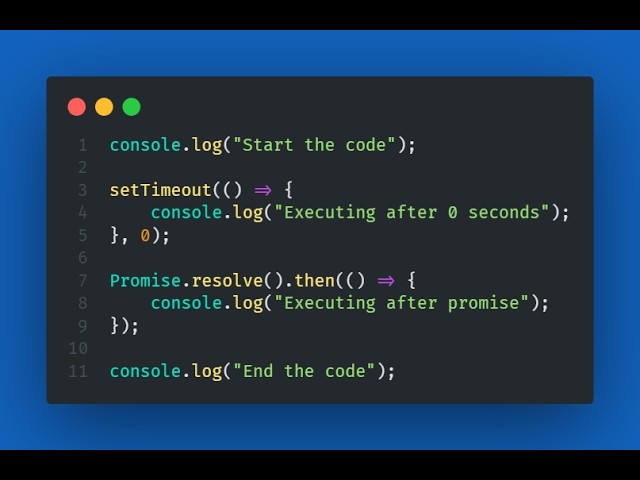 Why Does Promise Run Before setTimeout in JavaScript?