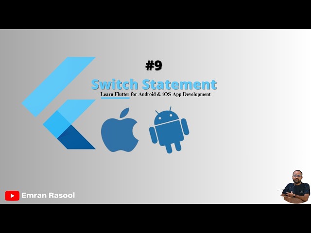 Switch Statement in Dart with Real Life Example | Flutter Tutorial | @emran_rasool_official