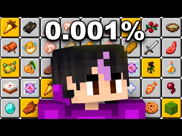 I completed the STRANGEST Minecraft achievements