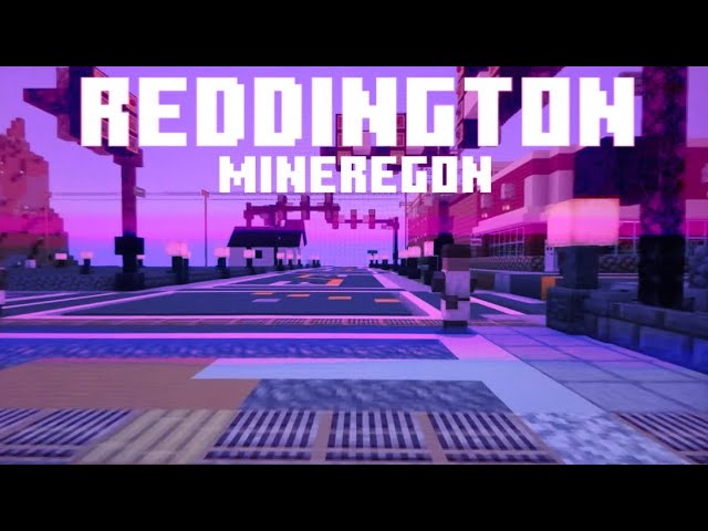 Minecraft: Reddington Mineregon Driving Through 