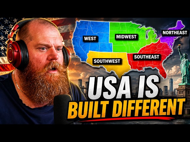 Aussie Reacts To Why Every US Region Is Completely Opposite