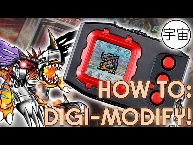 DigiModify: How I Make a CUSTOM Color - Digimon Color Modding