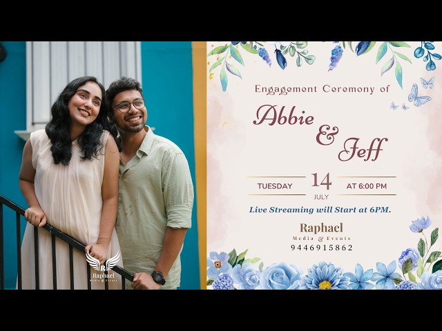 Engagement Ceremony of Abbie & Jeff | 14.07.2026 | Raphael Media & Events